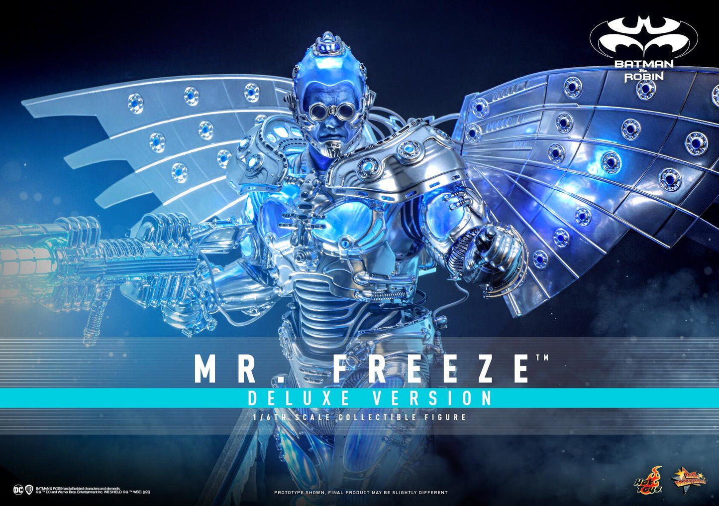 *PRE-ORDER Mr. Freeze DELUXE - Batman & Robin DC Hot Toys Collectibles 1/6 Scale Action Figure
