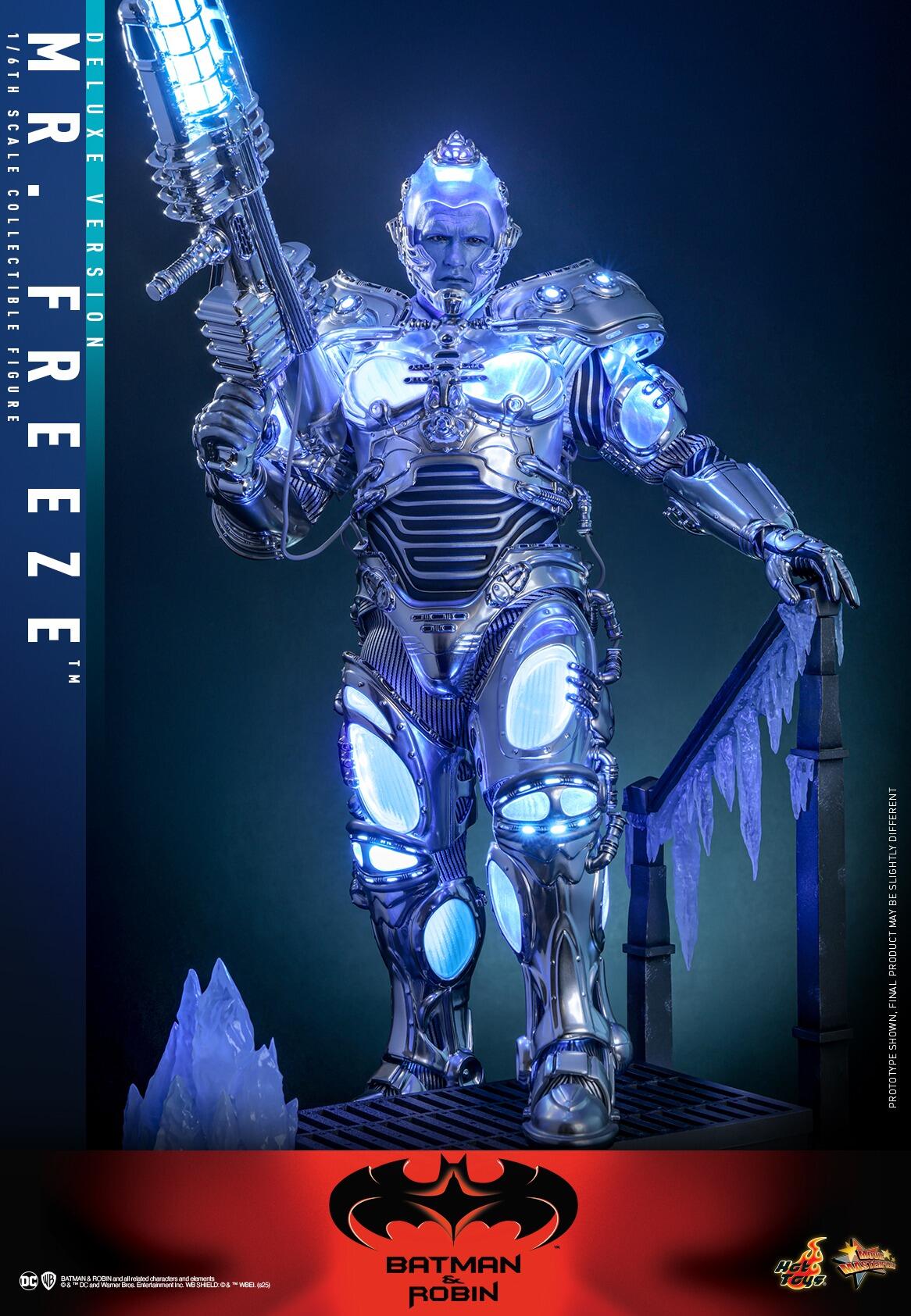 *PRE-ORDER Mr. Freeze DELUXE - Batman & Robin DC Hot Toys Collectibles 1/6 Scale Action Figure