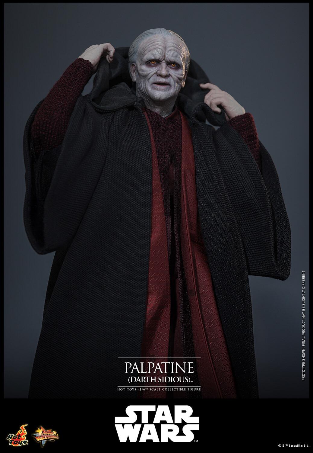*PRE-ORDER Palpatine (Darth Sidious) - Star Wars Hot Toys Collectibles 1/6 Scale Action Figure