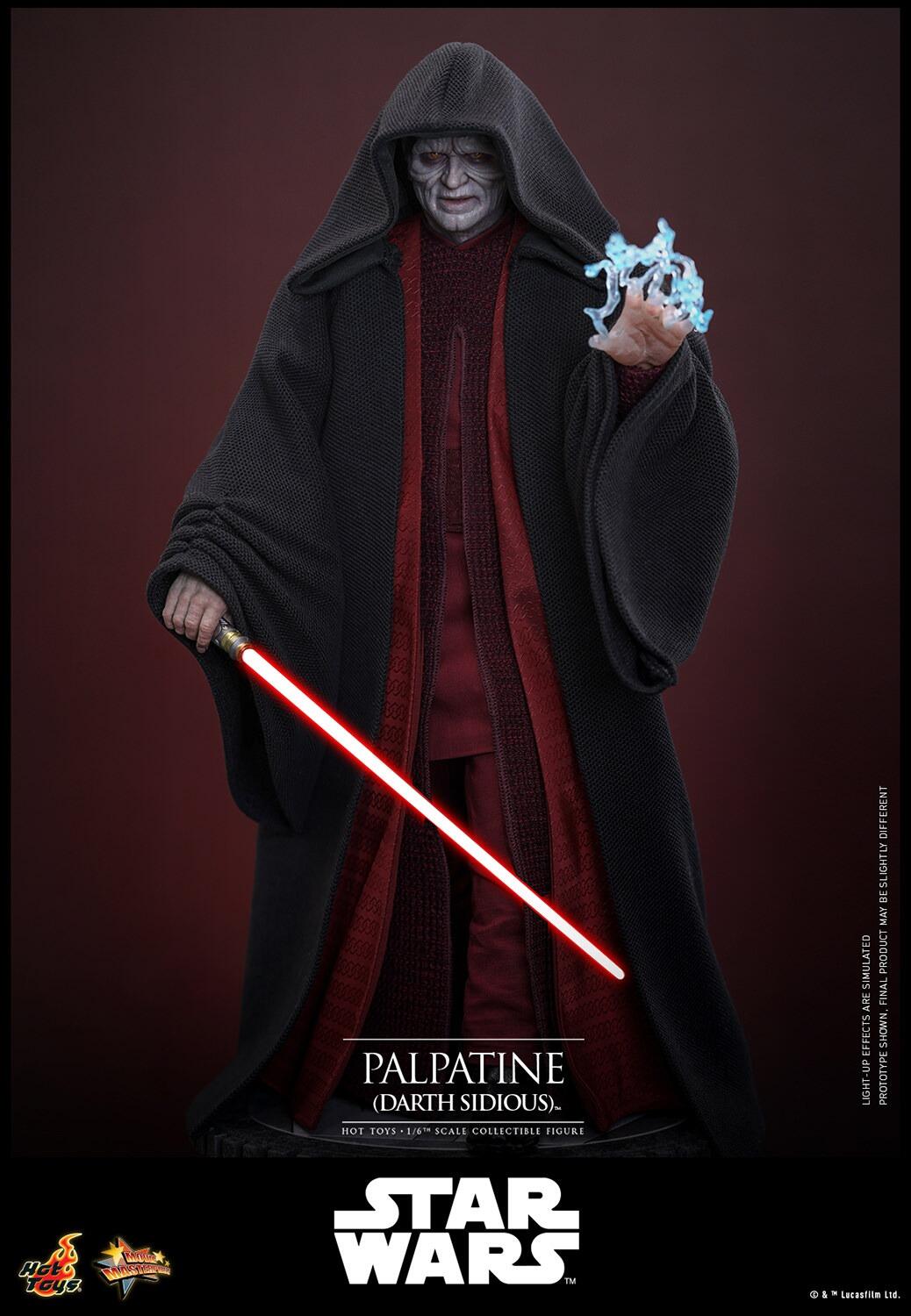 *PRE-ORDER Palpatine (Darth Sidious) - Star Wars Hot Toys Collectibles 1/6 Scale Action Figure