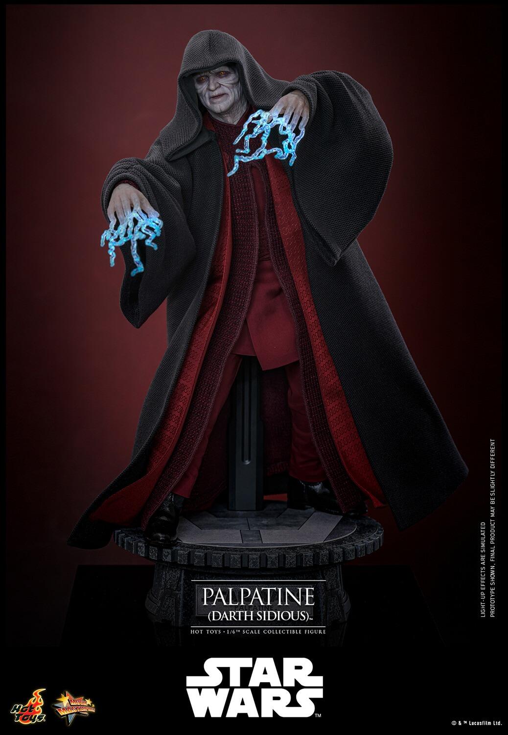 *PRE-ORDER Palpatine (Darth Sidious) - Star Wars Hot Toys Collectibles 1/6 Scale Action Figure