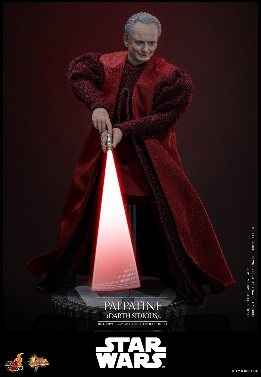 *PRE-ORDER Palpatine (Darth Sidious) - Star Wars Hot Toys Collectibles 1/6 Scale Action Figure