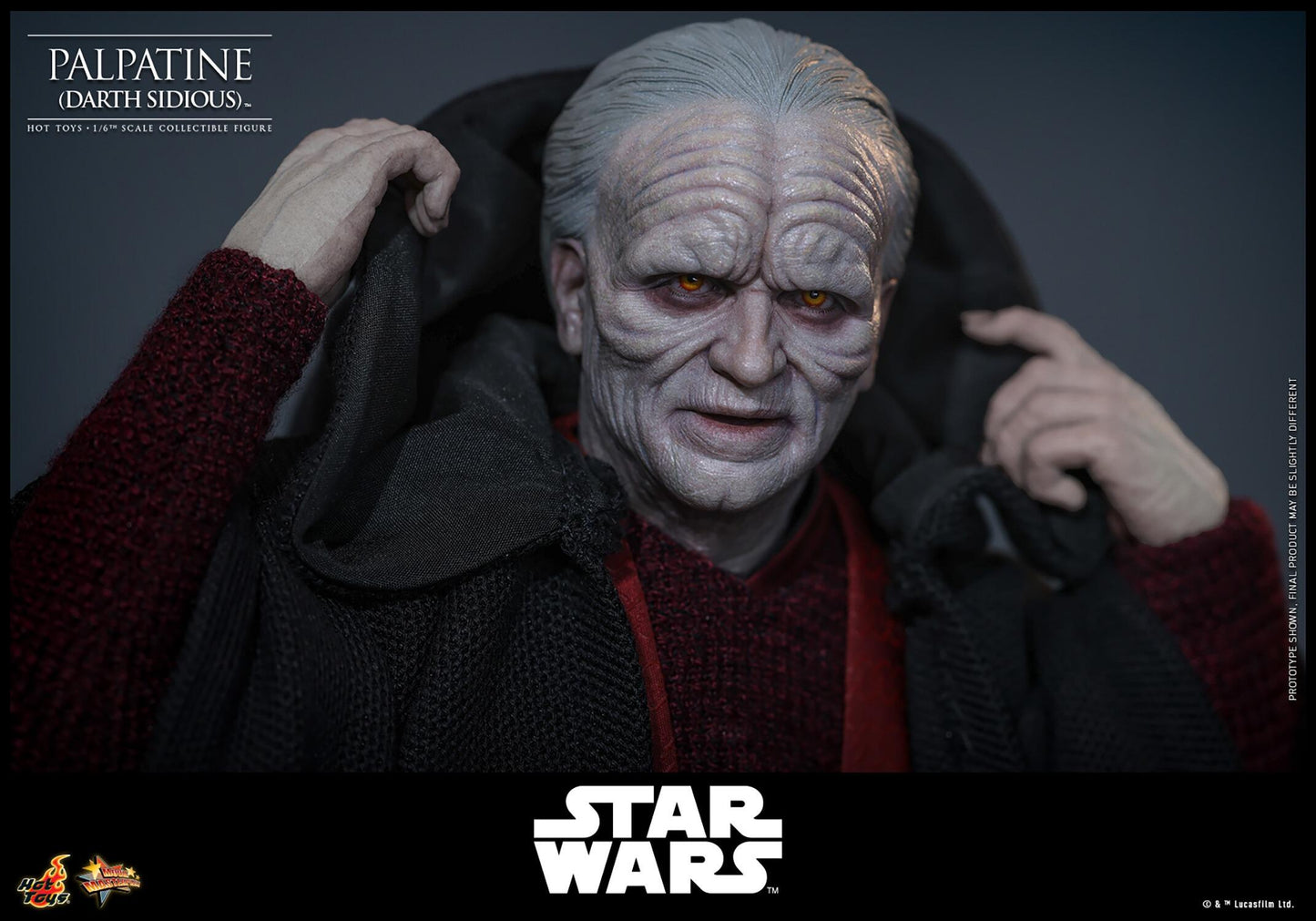 *PRE-ORDER Palpatine (Darth Sidious) - Star Wars Hot Toys Collectibles 1/6 Scale Action Figure
