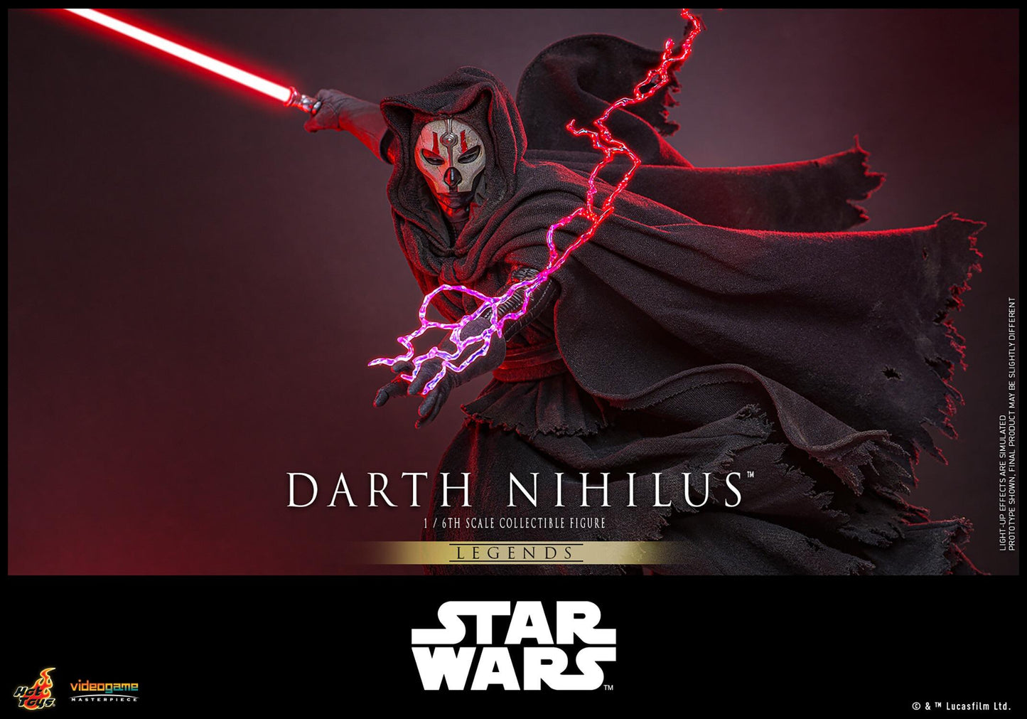 Darth Nihilus - Star Wars Legends Hot Toys Collectibles 1/6 Scale Action Figure