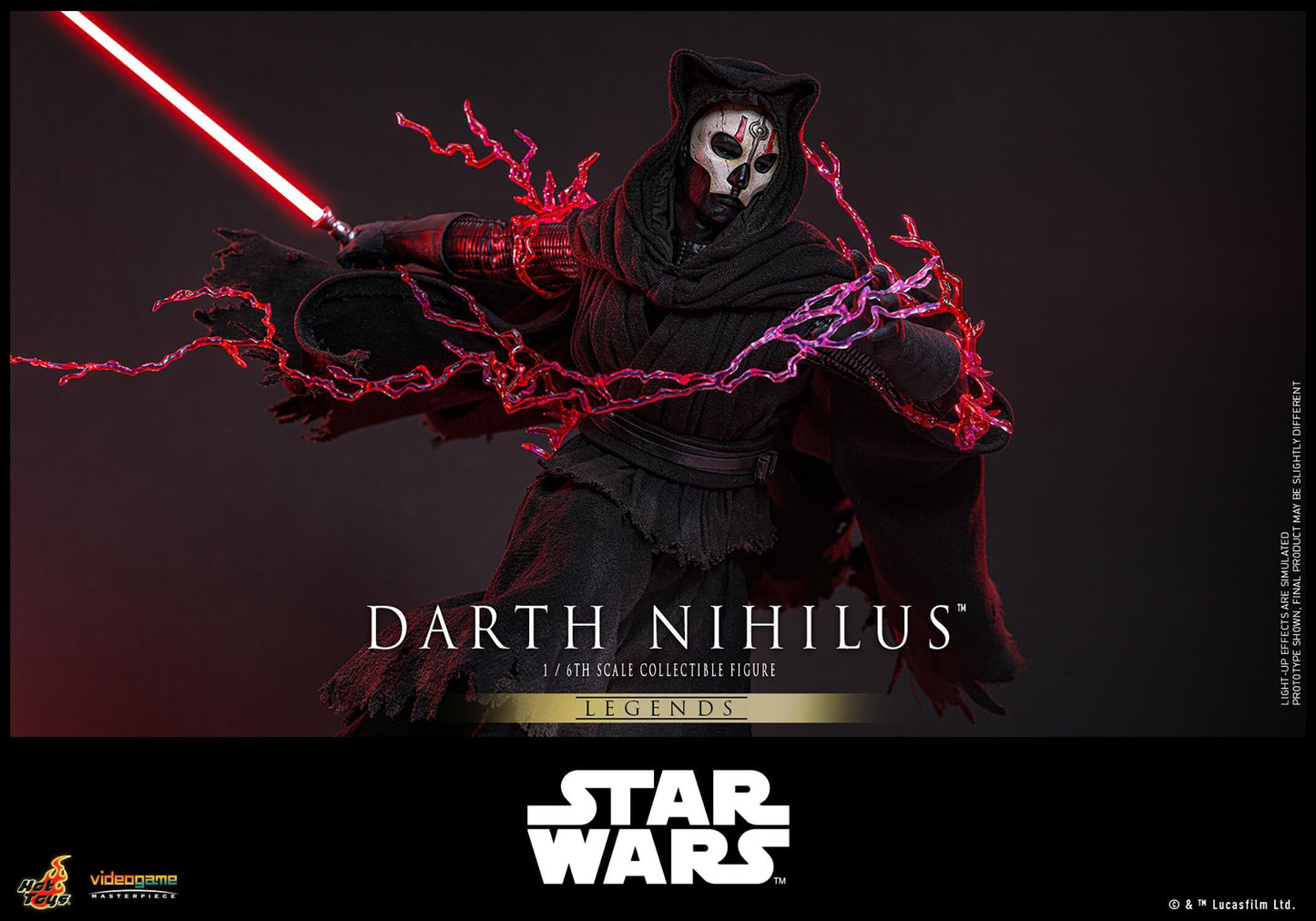 Darth Nihilus - Star Wars Legends Hot Toys Collectibles 1/6 Scale Action Figure
