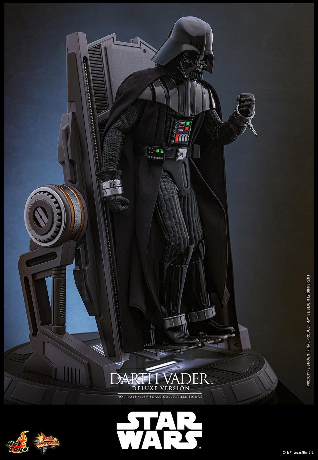 *PRE-ORDER Darth Vader Deluxe - Star Wars Episode III (ROTS) Hot Toys Collectibles 1/6 Scale Action Figure