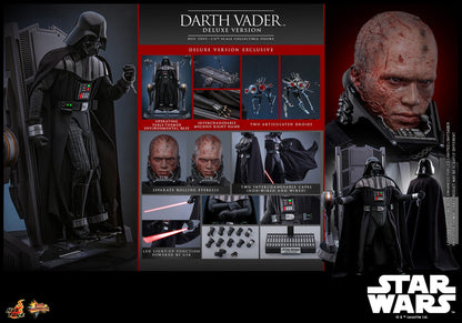 *PRE-ORDER Darth Vader Deluxe - Star Wars Episode III (ROTS) Hot Toys Collectibles 1/6 Scale Action Figure