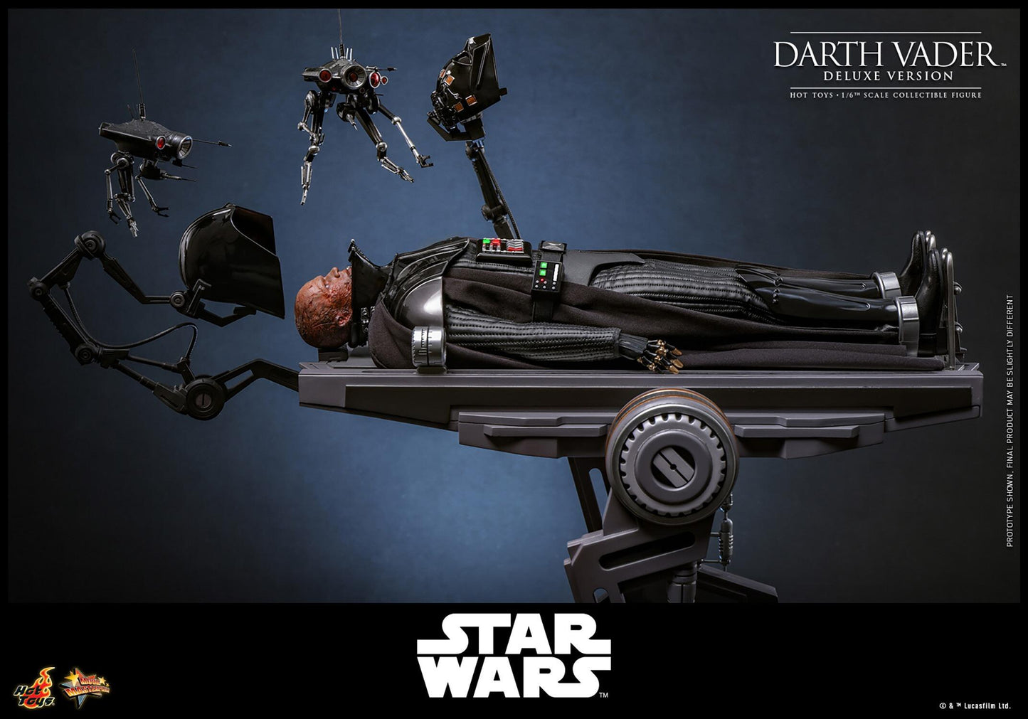 *PRE-ORDER Darth Vader Deluxe - Star Wars Episode III (ROTS) Hot Toys Collectibles 1/6 Scale Action Figure
