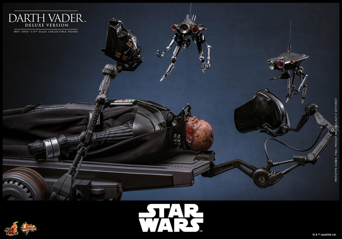 *PRE-ORDER Darth Vader Deluxe - Star Wars Episode III (ROTS) Hot Toys Collectibles 1/6 Scale Action Figure