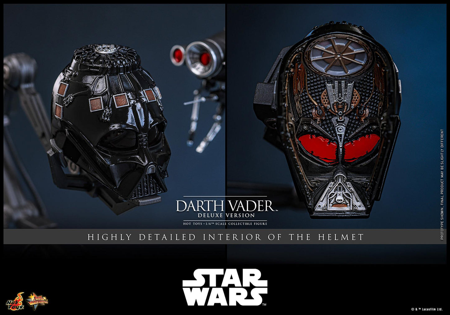 *PRE-ORDER Darth Vader Deluxe - Star Wars Episode III (ROTS) Hot Toys Collectibles 1/6 Scale Action Figure