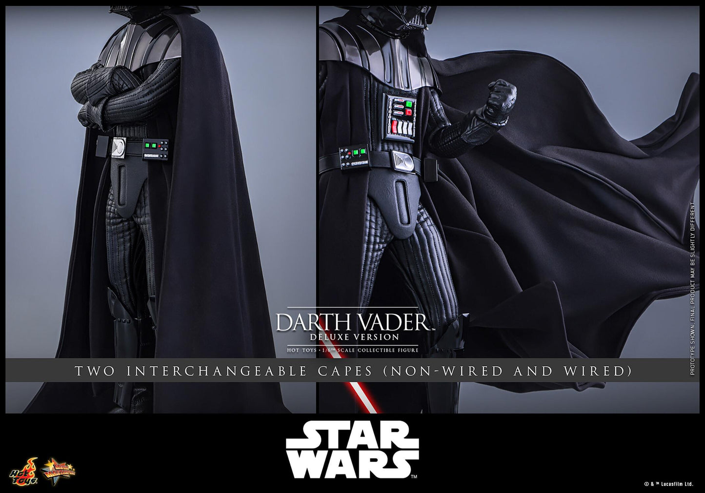 *PRE-ORDER Darth Vader Deluxe - Star Wars Episode III (ROTS) Hot Toys Collectibles 1/6 Scale Action Figure