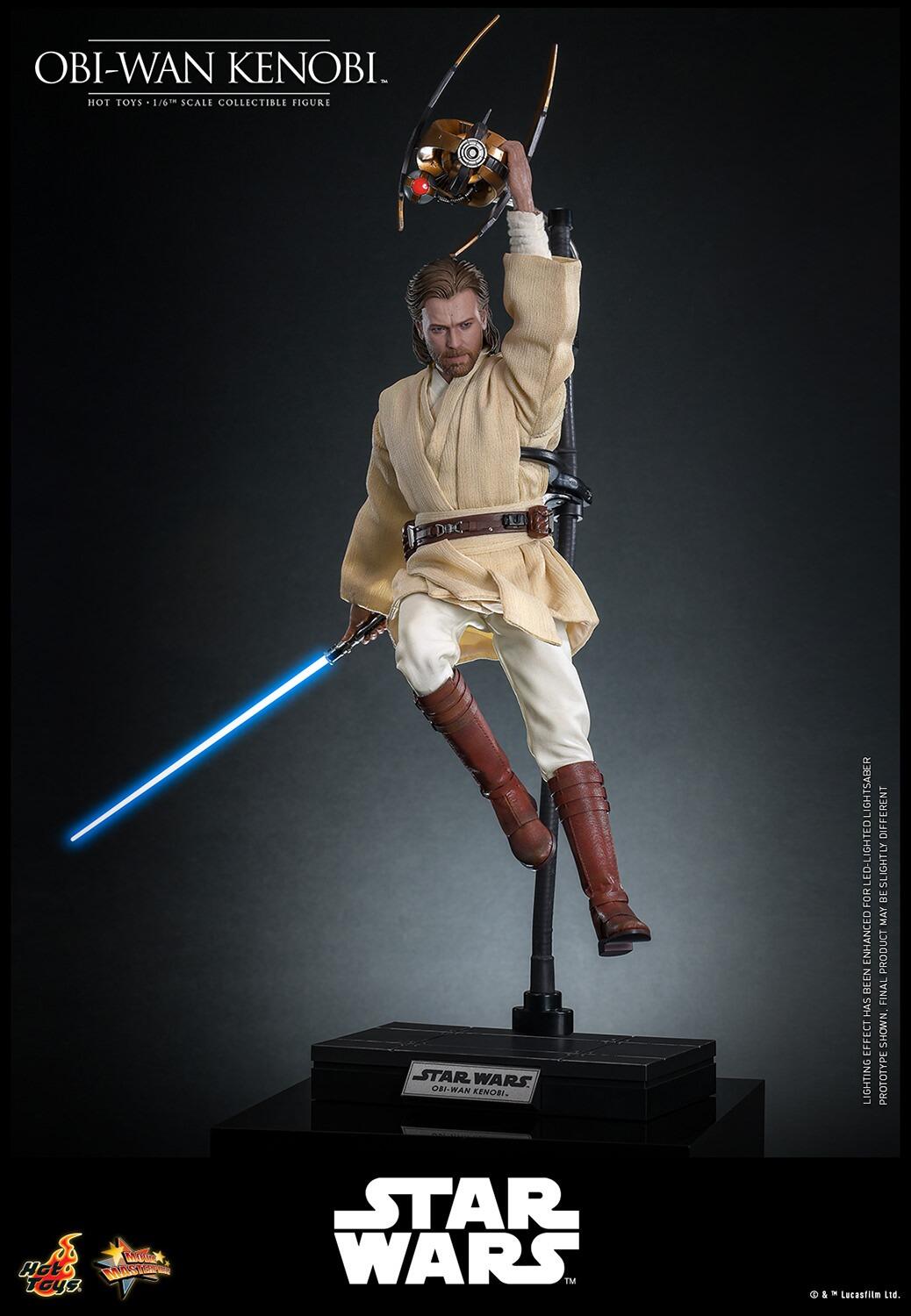 *PRE-ORDER Obi-Wan Kenobi - Star Wars Episode II (AOTC) Hot Toys Collectibles 1/6 Scale Action Figure