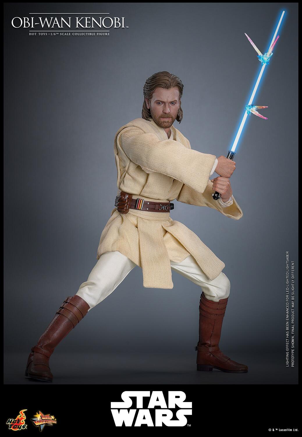 *PRE-ORDER Obi-Wan Kenobi - Star Wars Episode II (AOTC) Hot Toys Collectibles 1/6 Scale Action Figure