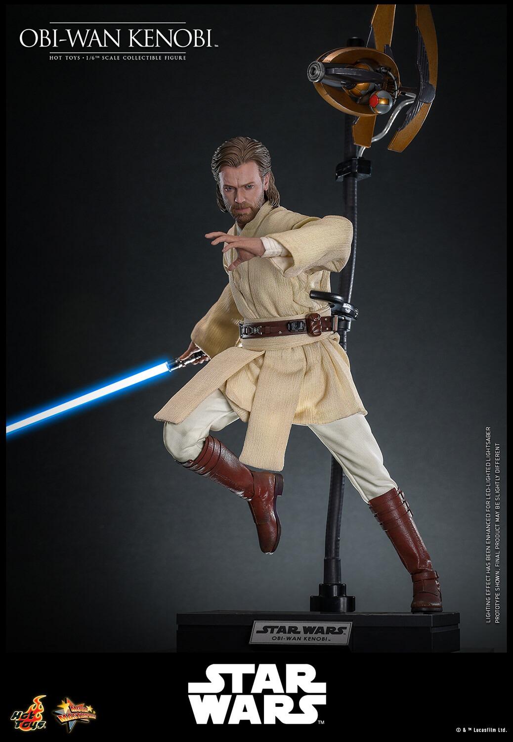 *PRE-ORDER Obi-Wan Kenobi - Star Wars Episode II (AOTC) Hot Toys Collectibles 1/6 Scale Action Figure