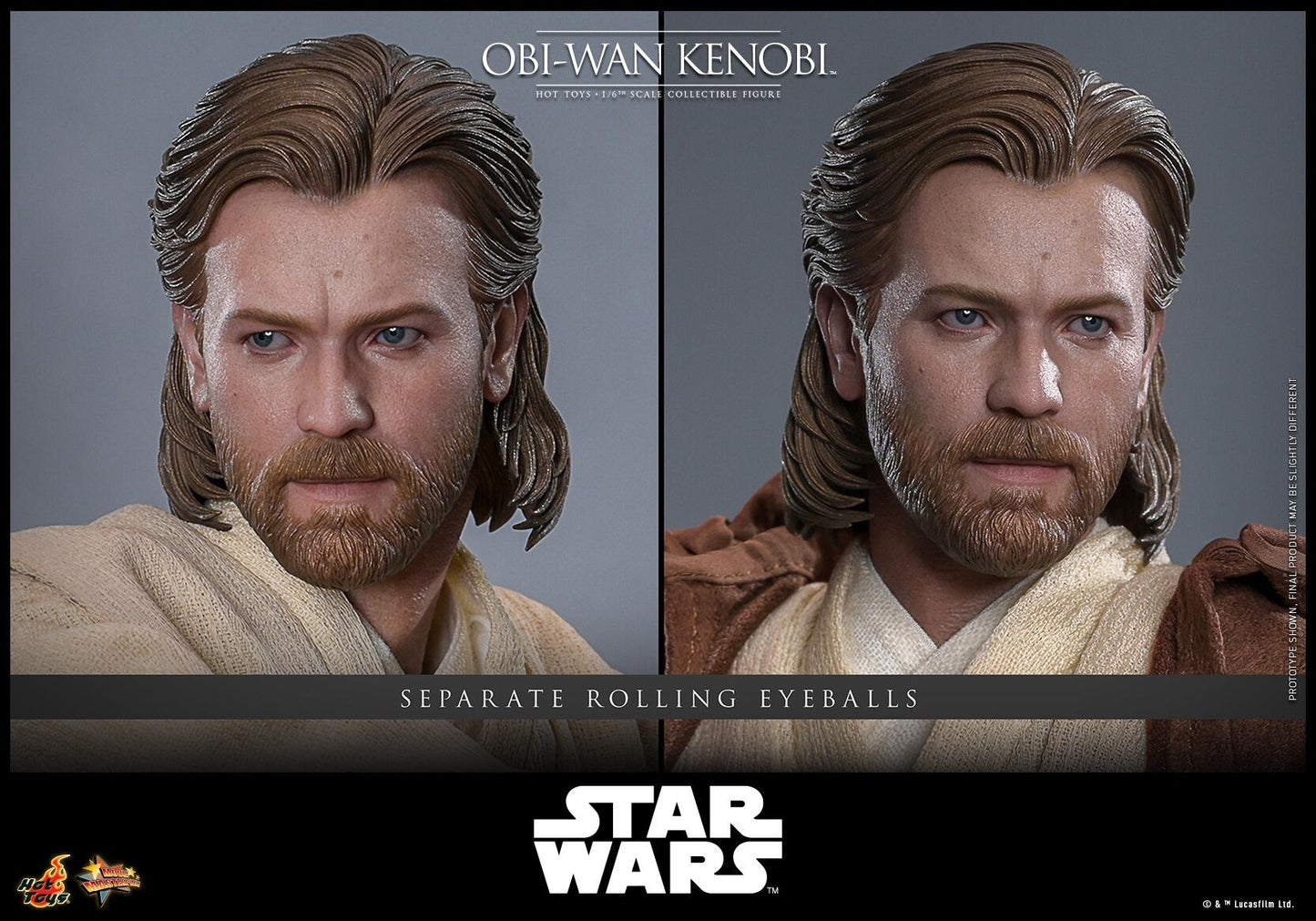 *PRE-ORDER Obi-Wan Kenobi - Star Wars Episode II (AOTC) Hot Toys Collectibles 1/6 Scale Action Figure