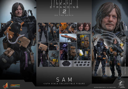 *PRE-ORDER Sam - Death Stranding 2: On The Beach Hot Toys Collectibles 1/6 Scale Action Figure