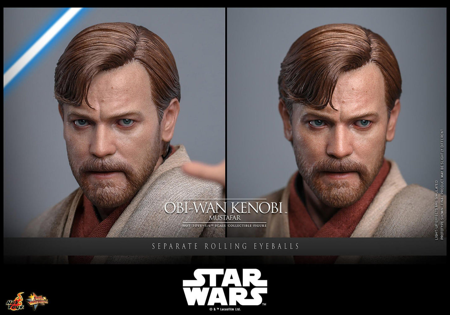 *PRE-ORDER Obi-Wan Kenobi (Mustafar) - Star Wars III: Revenge Of The Sith Hot Toys Collectibles 1/6 Scale Action Figure