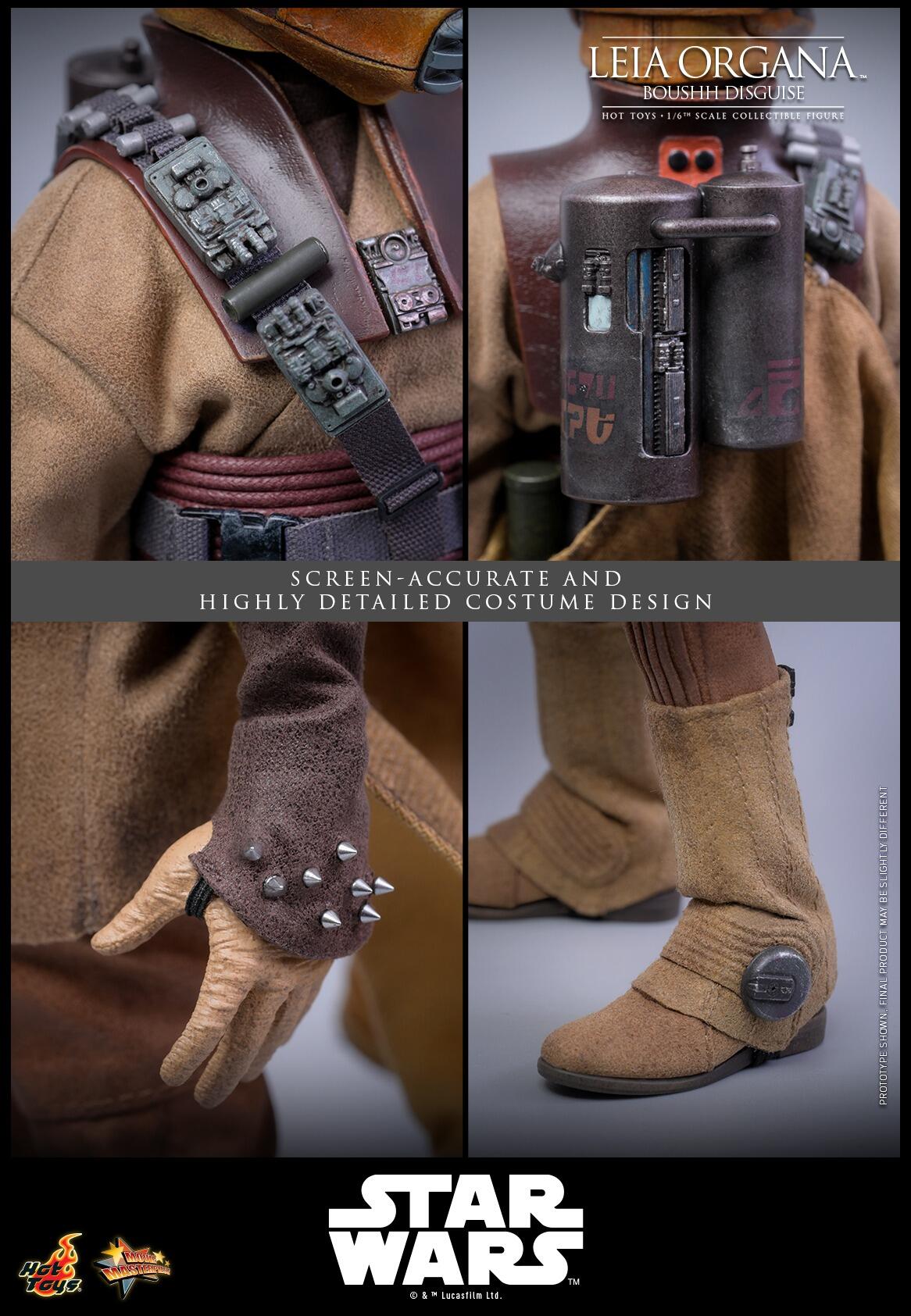 *PRE-ORDER Leia Organa (Boushh Disguise) - Star Wars: Return of the Jedi Hot Toys Collectibles 1/6 Scale Action Figure