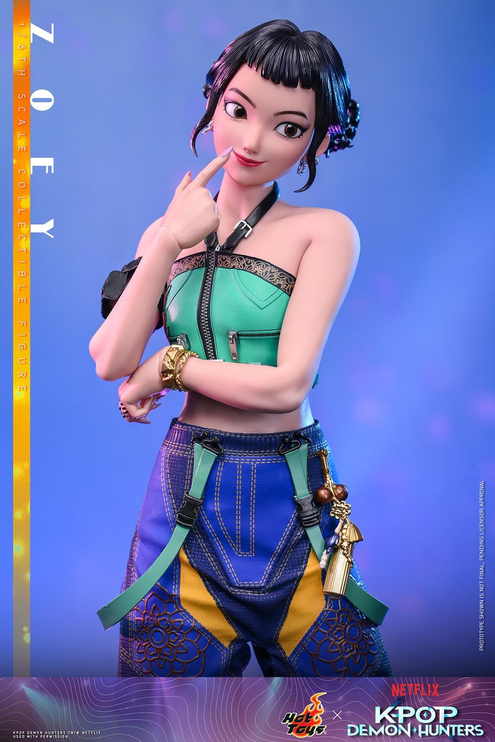 *PRE-ORDER Zoey - KPop Demon Hunters Hot Toys Collectibles 1/6 Scale Action Figure