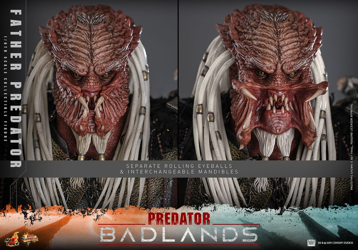 *PRE-ORDER Njohrr - Predator: Badlands Hot Toys Collectibles 1/6 Scale Action Figure