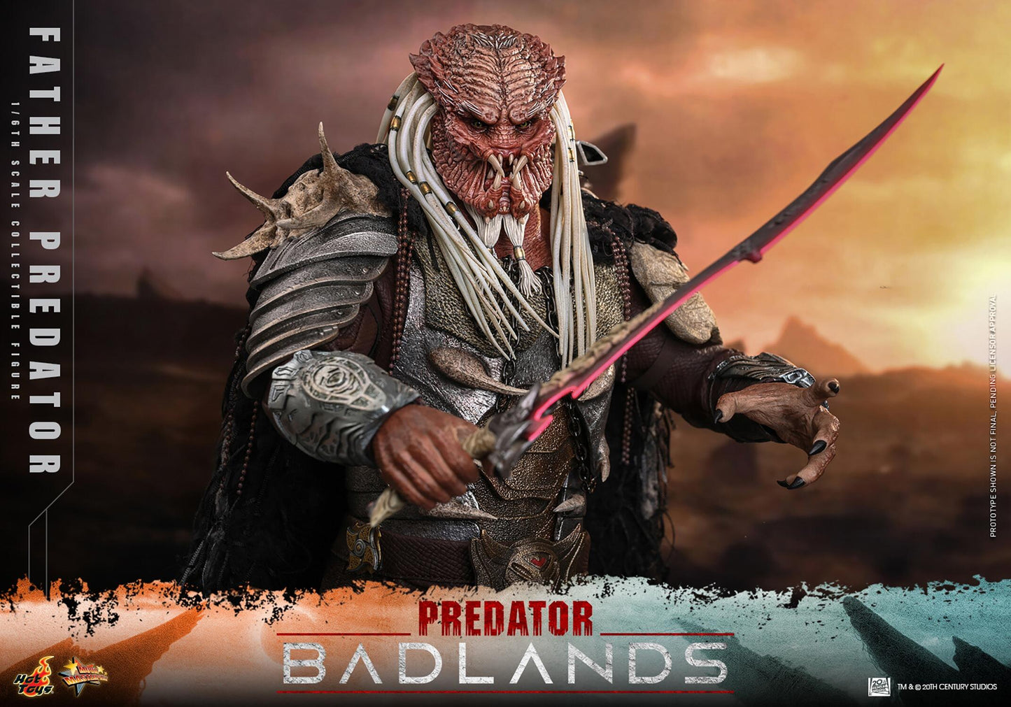 *PRE-ORDER Njohrr - Predator: Badlands Hot Toys Collectibles 1/6 Scale Action Figure