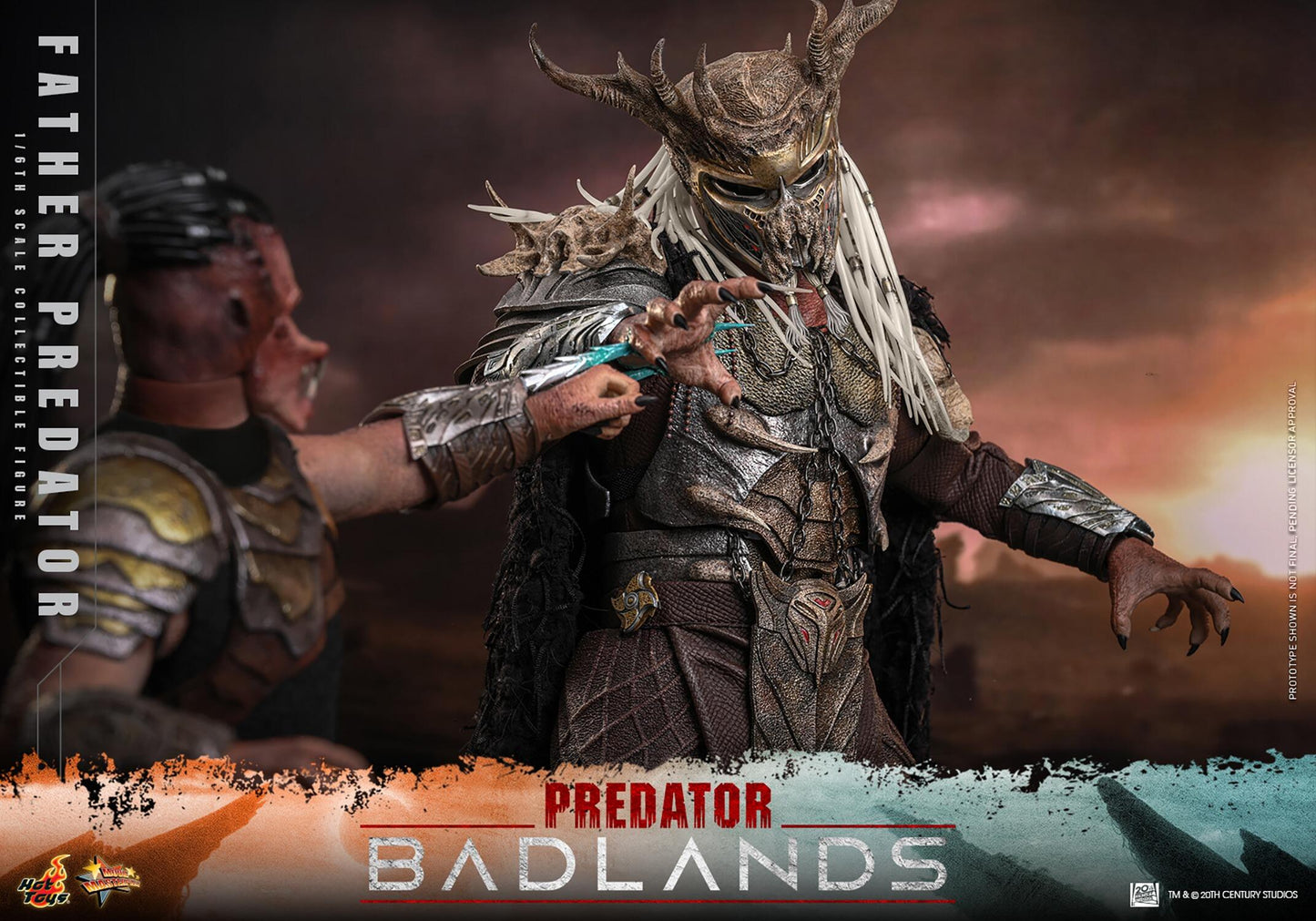 *PRE-ORDER Njohrr - Predator: Badlands Hot Toys Collectibles 1/6 Scale Action Figure