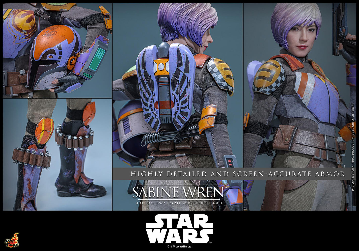 *PRE-ORDER Sabine Wren - Star Wars: Rebels Hot Toys Collectibles 1/6 Scale Action Figure
