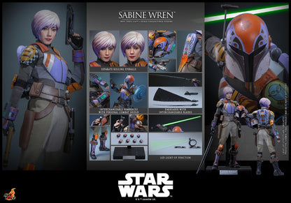 *PRE-ORDER Sabine Wren - Star Wars: Rebels Hot Toys Collectibles 1/6 Scale Action Figure