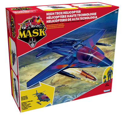 M.A.S.K. Action Figure Vehicle - High Tech Helicopter