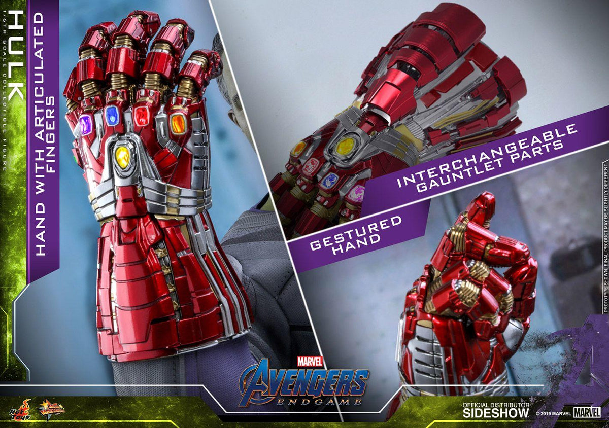 Hulk - Marvel Avengers: Endgame Hot Toys Collectibles 1/6 Scale Action Figure