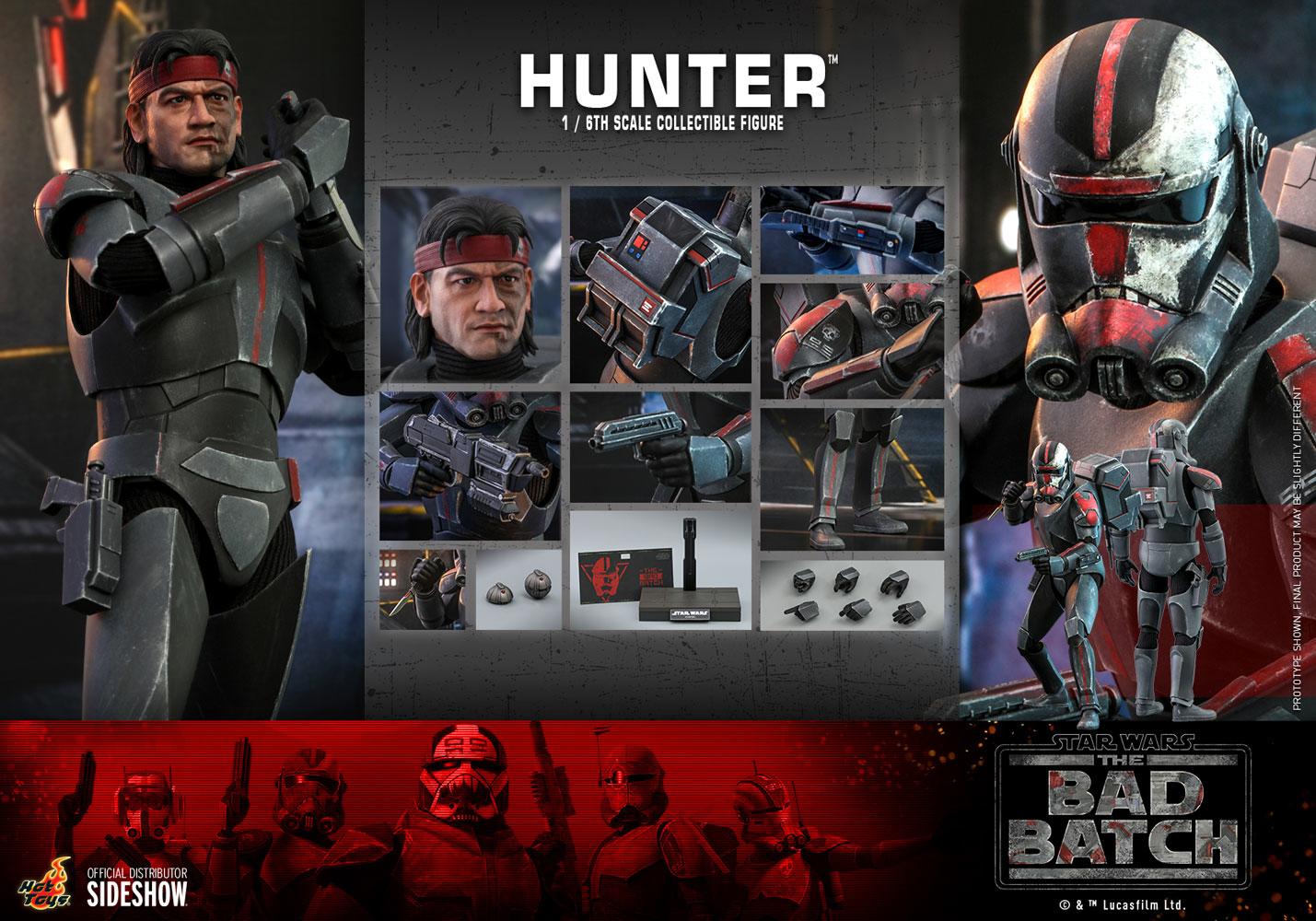 Hunter - The Bad Batch - Star Wars Hot Toys Collectibles 1/6 Scale Action Figure