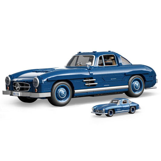 Mattel Brick Shop Hot Wheels Premium Series - Mercedes-Benz 300 SL