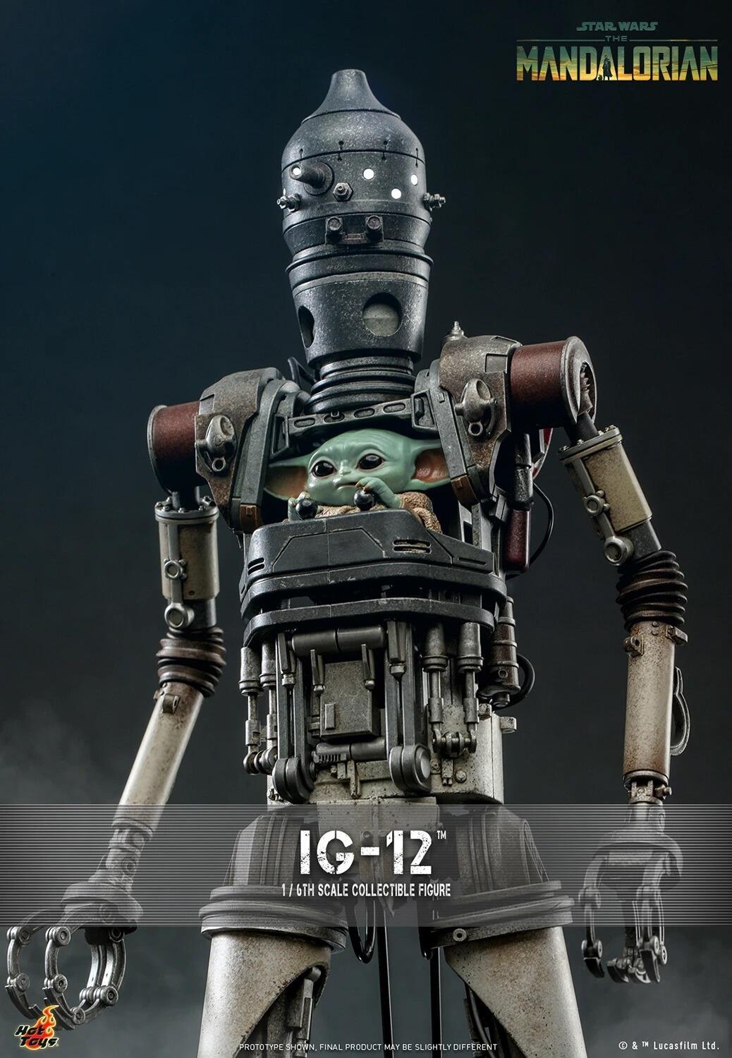 IG-12 (The Mandalorian) - Star Wars Hot Toys Collectibles 1/6 Scale Action Figure