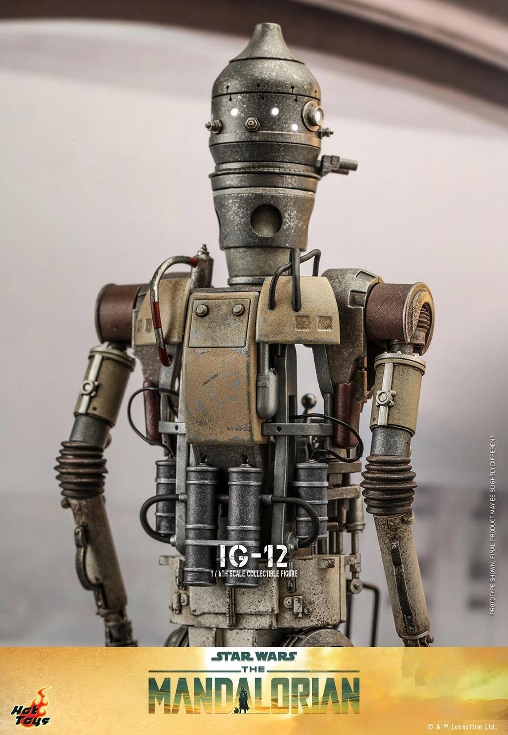 IG-12 (The Mandalorian) - Star Wars Hot Toys Collectibles 1/6 Scale Action Figure