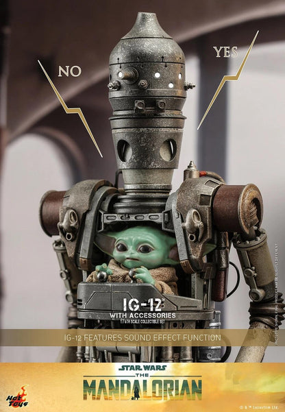 IG-12 With Accessories (The Mandalorian) - Star Wars Hot Toys Collectibles 1/6 Scale Action Figure