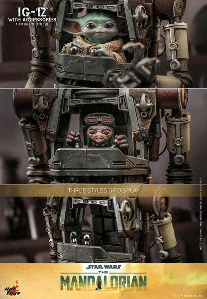 IG-12 With Accessories (The Mandalorian) - Star Wars Hot Toys Collectibles 1/6 Scale Action Figure
