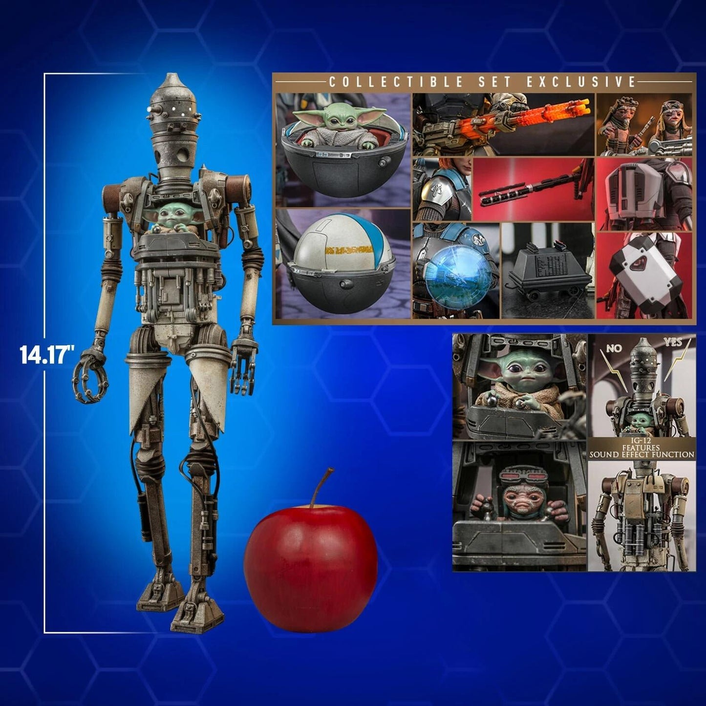 IG-12 With Accessories (The Mandalorian) - Star Wars Hot Toys Collectibles 1/6 Scale Action Figure
