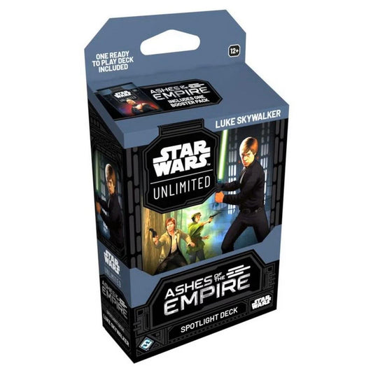 Star Wars: Unlimited Ashes of the Empire Trading Card Game - Spotlight Deck (Luke Skywalker)