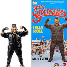 Mattel WWE LJN Superstars 8 Inch Posed Action Figure - Jelly Roll