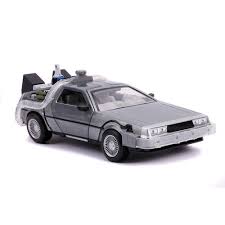 Back To The Future II - DeLorean Time Machine 1:24 Scale Jada Hollywood Rides Die Cast Vehicle