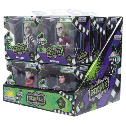 Beetlejuice 2.5 Inch Metal Figs - Full Set of 4