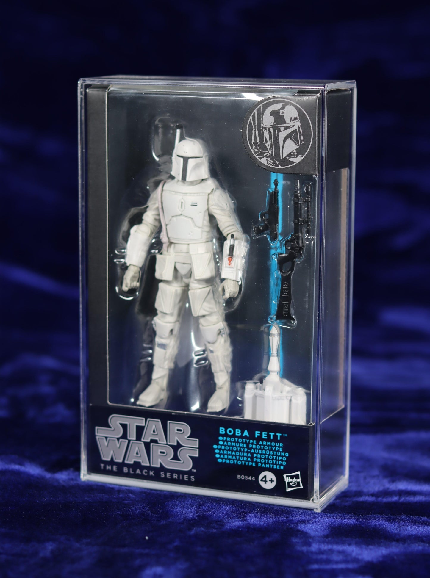 Star Wars Black Series Orange/Blue Box SAF Acrylic Display Case