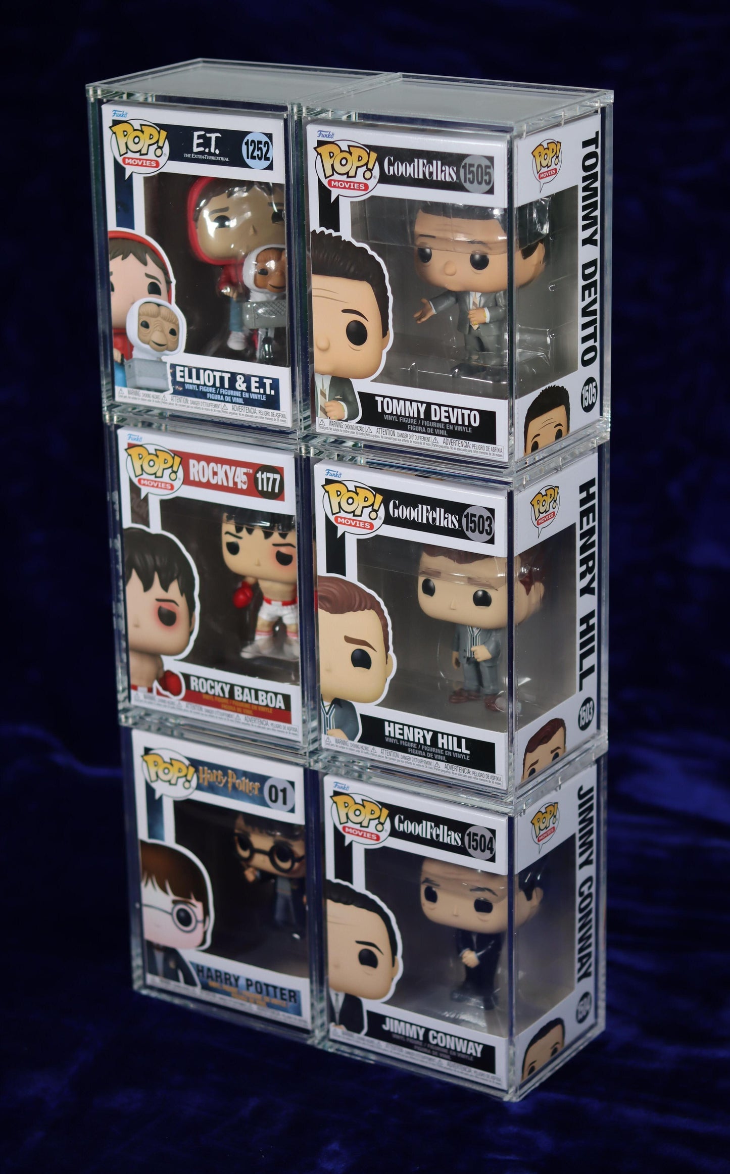 SAF DC Stackable Acrylic Funko Pop Vinyl  Display Case