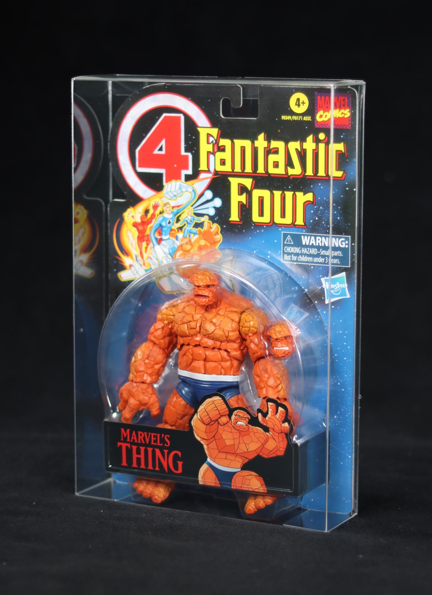 SAF Premium Foldable Display Case - Marvel Retro 6 inch Card Oversized