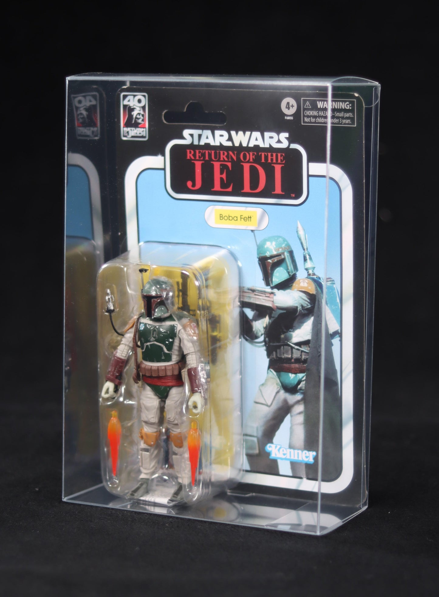 SAF Premium Foldable Display Case - Star Wars Black Series 6 Inch Deluxe Carded Figure (EXTRA DEEP UP TO 87MM)