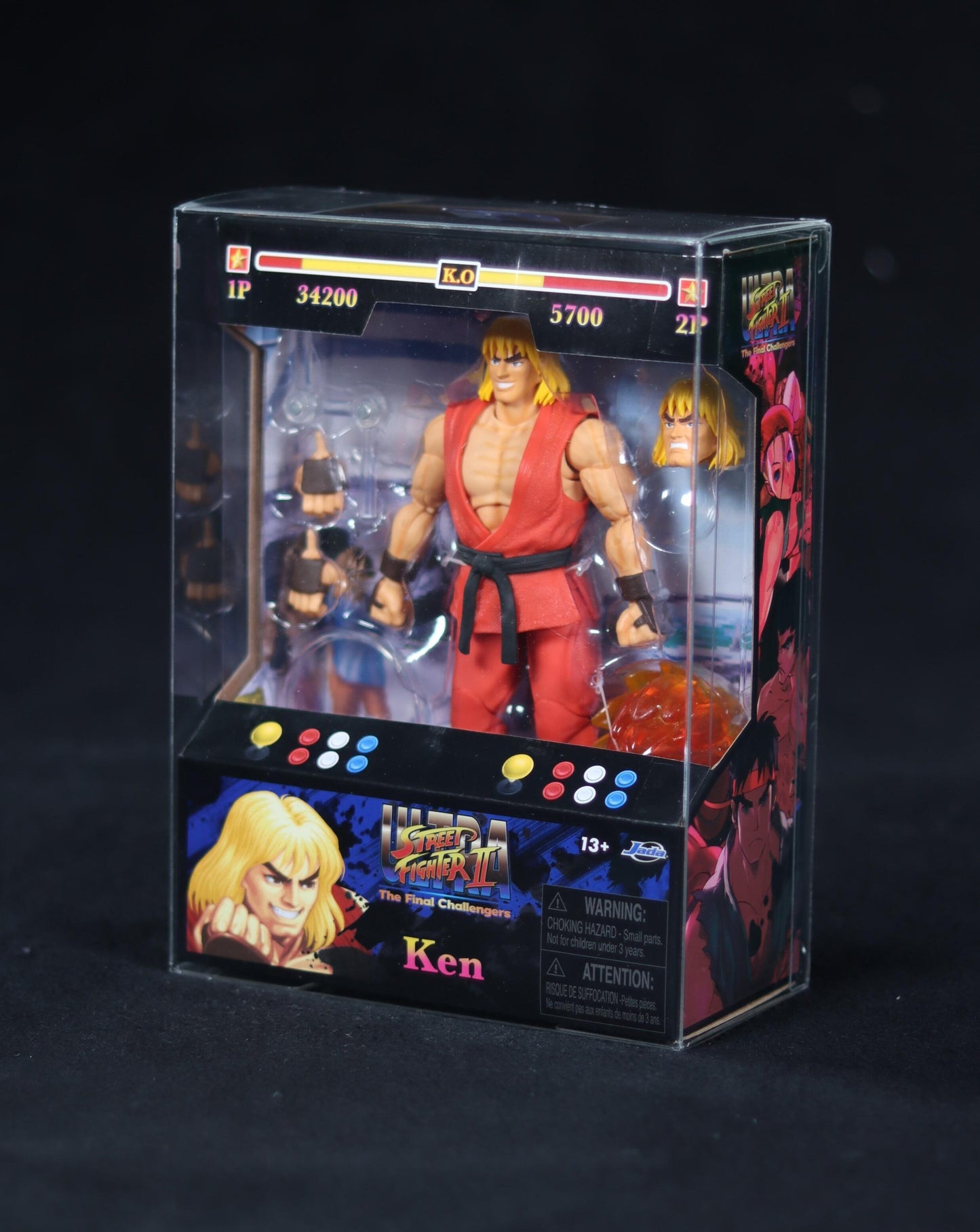 SAF Premium Foldable Display Case - Jada Street Fighter