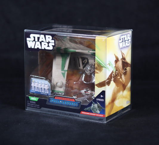 SAF Premium Foldable Display Case - Star Wars Micro Galaxy Squadron Deluxe (8" Deluxe Vehicles)