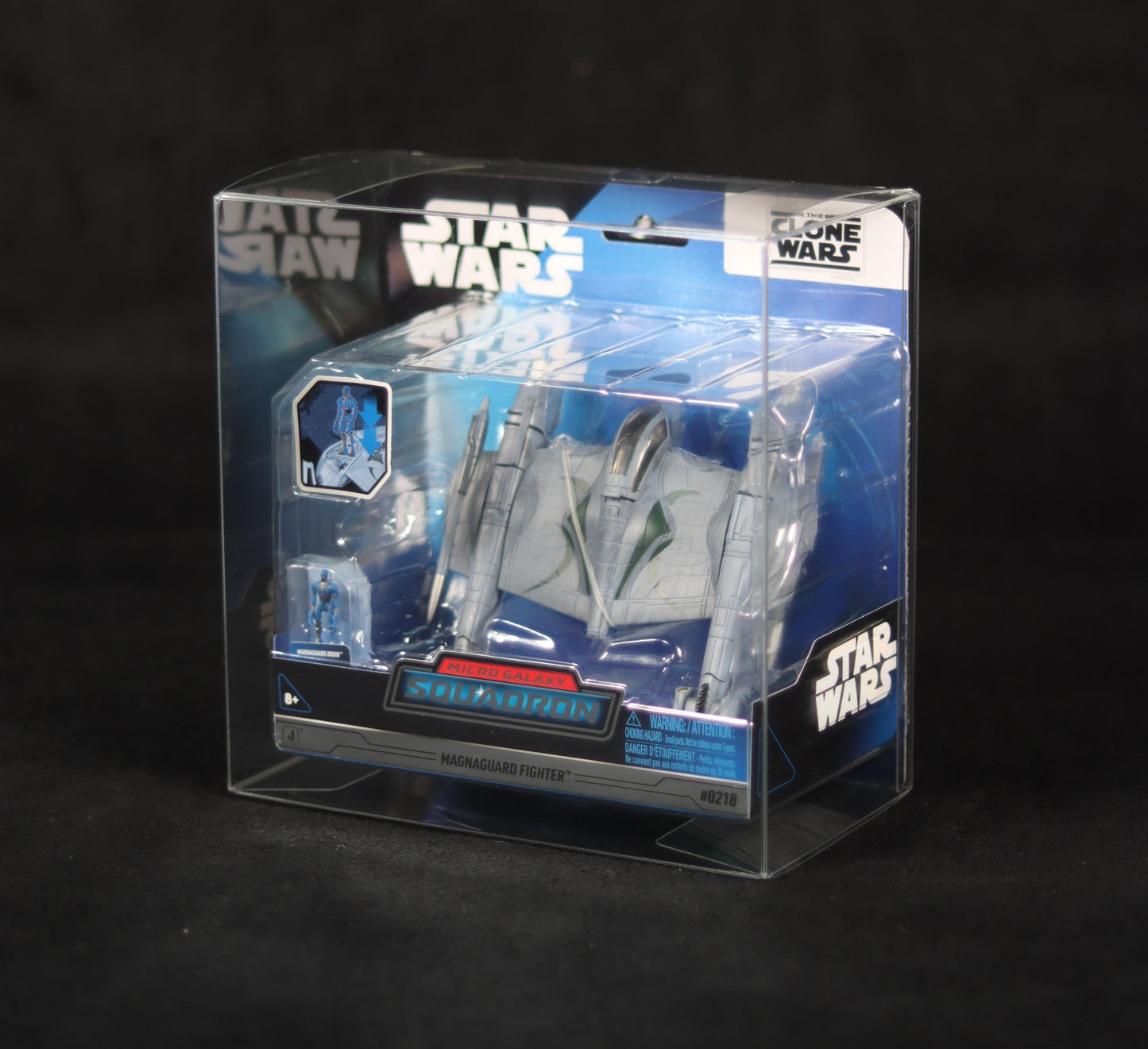 SAF Premium Foldable Display Case - Star Wars Micro Galaxy Squadron Medium (5" Vehicles)