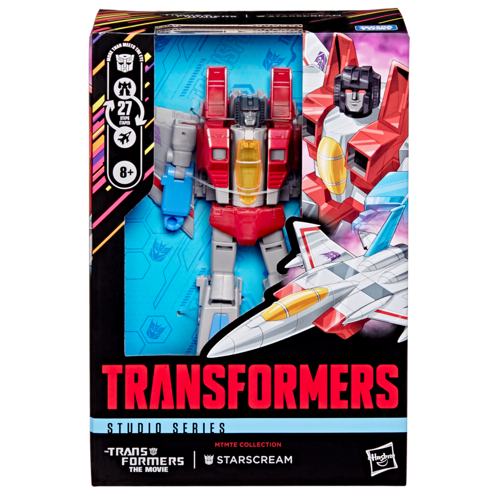 *PRE-ORDER Transformers Studio Series 86 40th Anniversary Voyager Class Action Figure - Starscream
