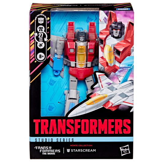 *PRE-ORDER Transformers Studio Series 86 40th Anniversary Voyager Class Action Figure - Starscream